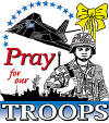 Pray for Our Troops - Patriotic Christian Apparel