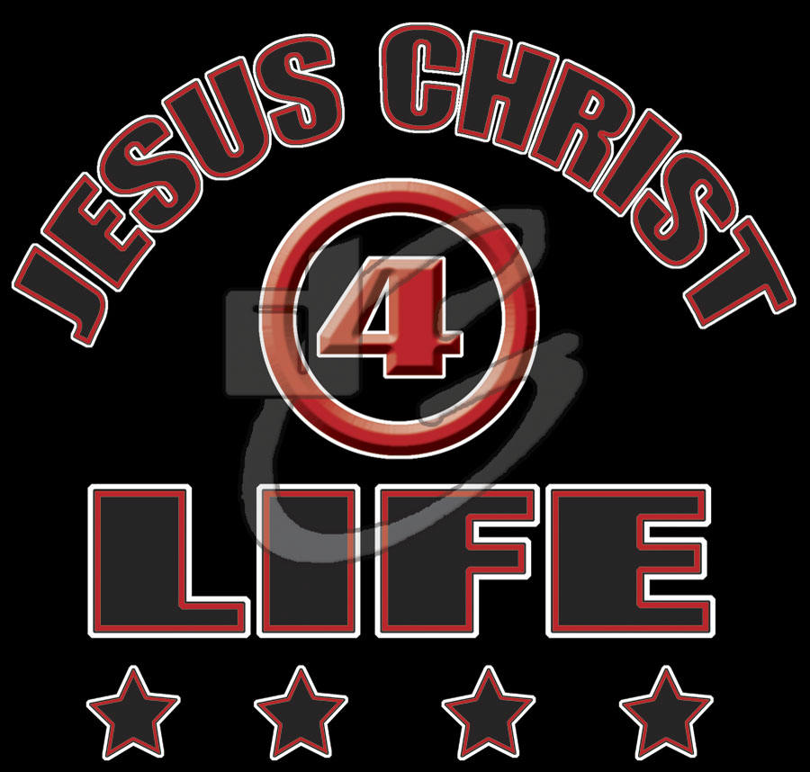 Jesus Christ 4 Life - Christian T-shirt