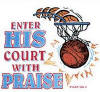 Christian t-shirts - Enter His Courts with Praise