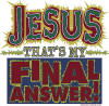Christian t-shirt - Jesus-Final Answer