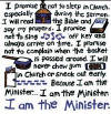 Christian hoodies - I am the Minister