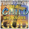 Parent of Child who Knows GodChristian T-Shirt